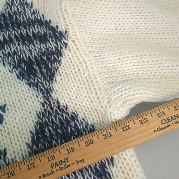 Peter england handmade sweater large grandpa core Cozy vintage grandpa sweater - Picture 4 of 5